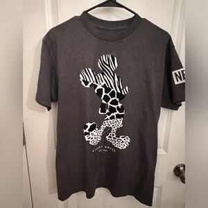 Disney Collection by Neff Grey Mickey Mouse T-Shirt Size M NWT